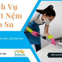 Dịch Vụ Giặt Nệm Cao Su Sạch Như Mới - Giặt Nhanh Hơn, Giá Rẻ Hơn